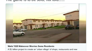 Will the Jordan Downs Redevelopment Turn Watts Into Calif.’s Flint, Mich.?